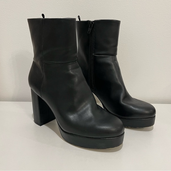 H&M Faux Leather Booties - Picture 1 of 8